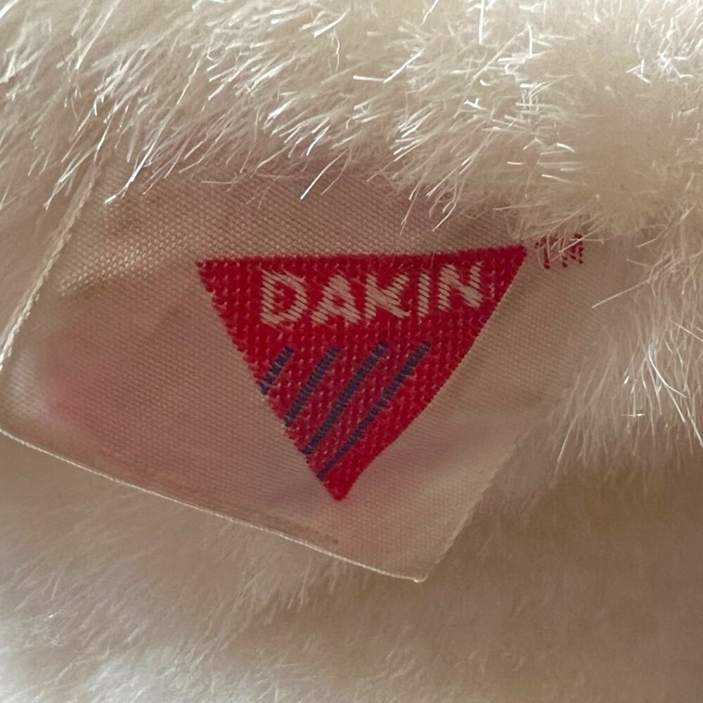 HTF! Vtg 1989 Dakin Tuxedo Cat Plush Black & White Stuffed Animal Collectible - Picture 10 of 11